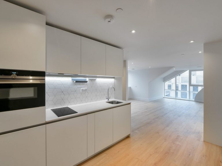 Living Room with Kitchen