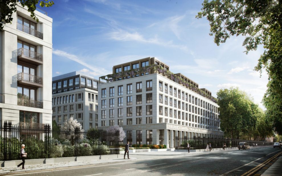 Chelsea Barracks Left Front